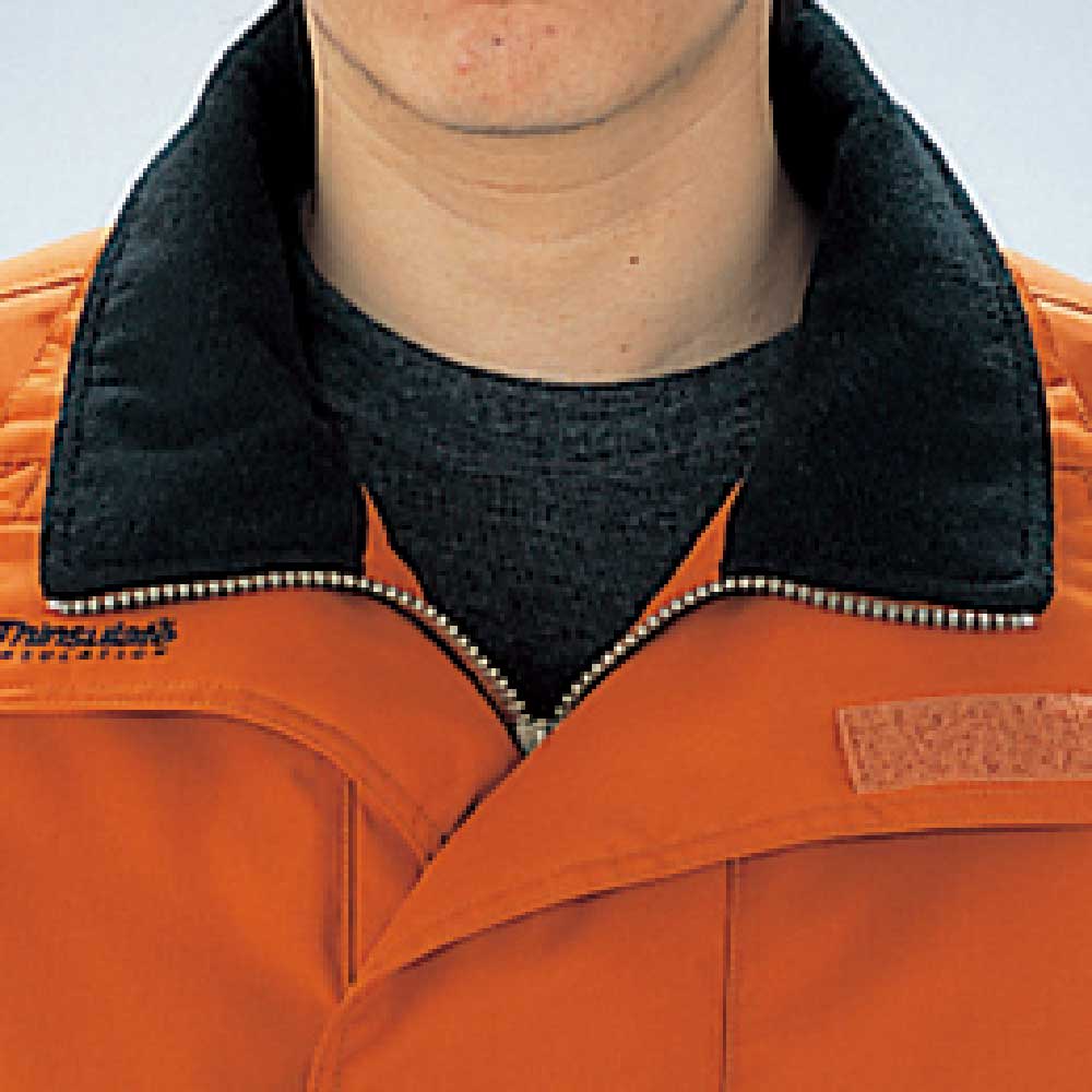 オレンジ フード付きジャケット 防水 防水防寒コート（フード付）の通販-オリジナル/オーダーウェアのカメオカ