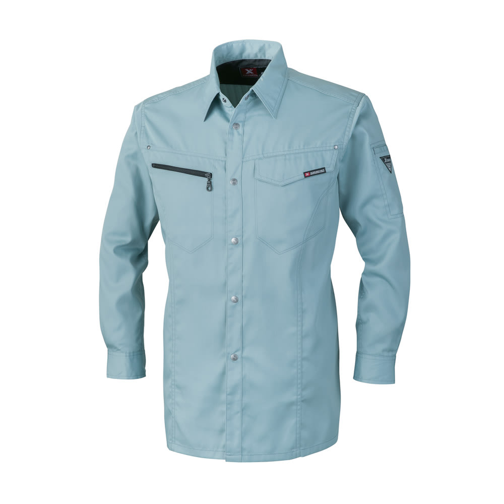 長袖シャツ（作業着）の通販-オリジナル/オーダーウェアのカメオカ