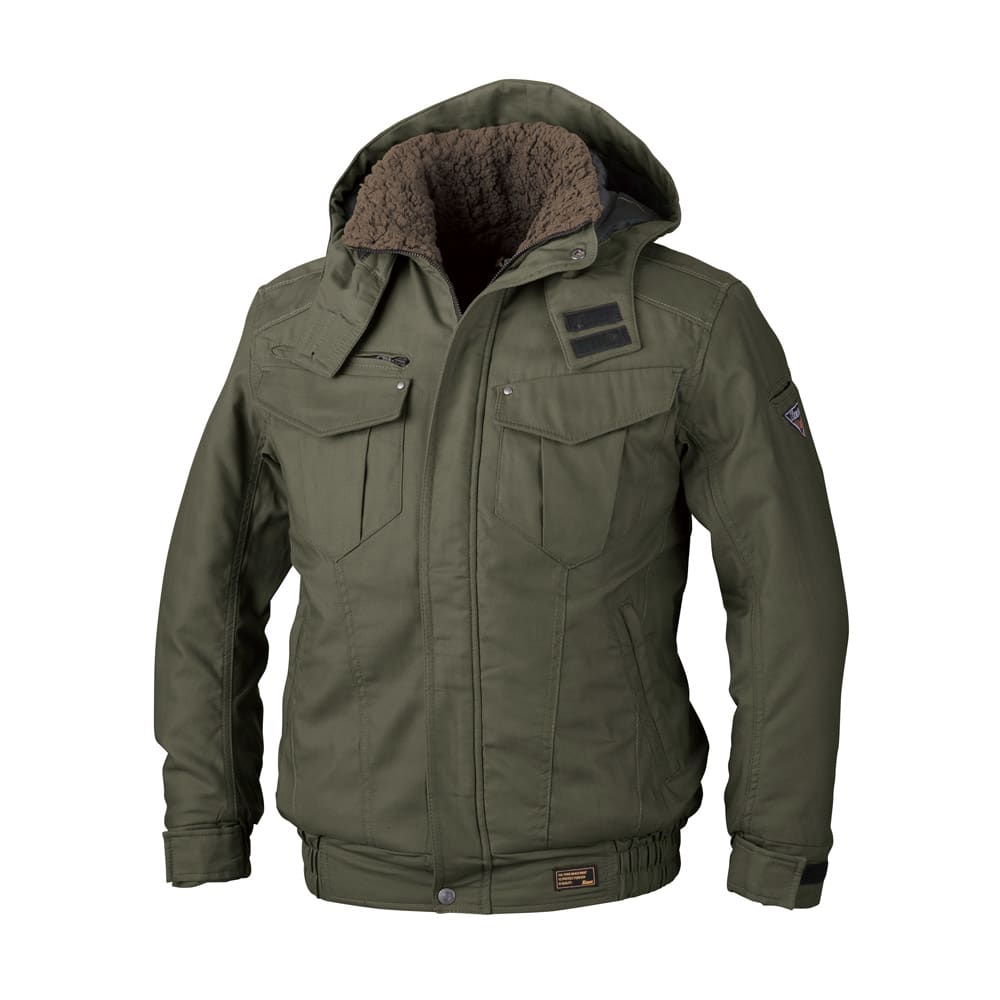 MADE IN STANDARD / ARMY TRAINING JACKET COTTON VELOUR