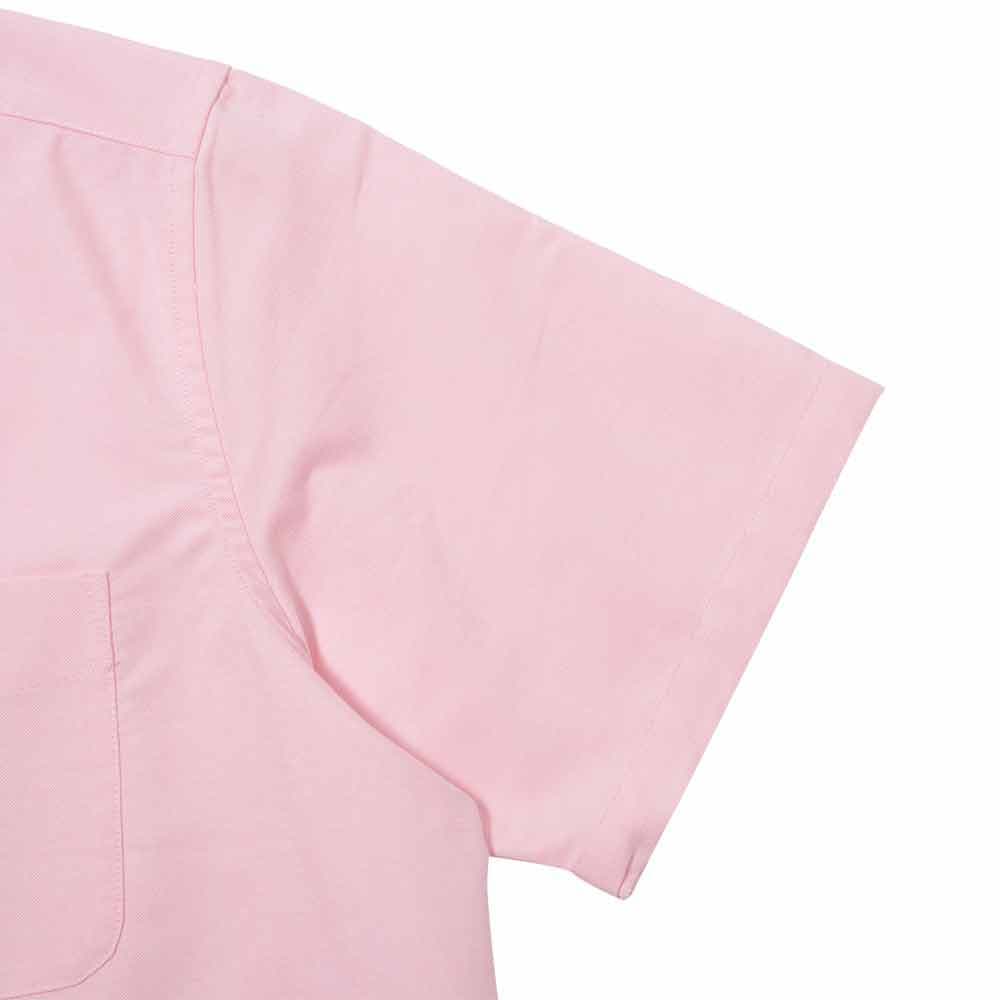 FUKUZŌ メッシュボタンダウンシャツ XL ベージュ　半袖 FUKUZŌ メッシュボタンダウンシャツ XL ベージュ 半袖