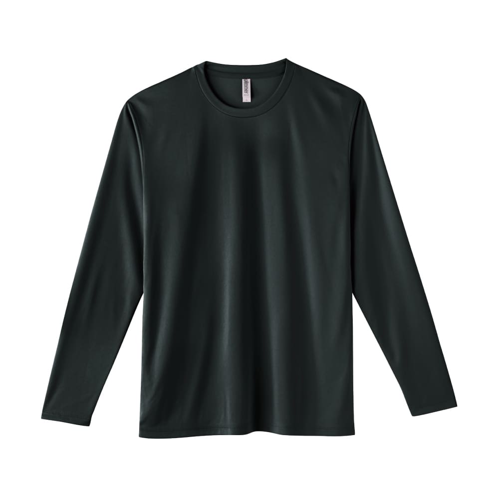 3.5オンス インターロックドライ長袖Tシャツの通販-オリジナル