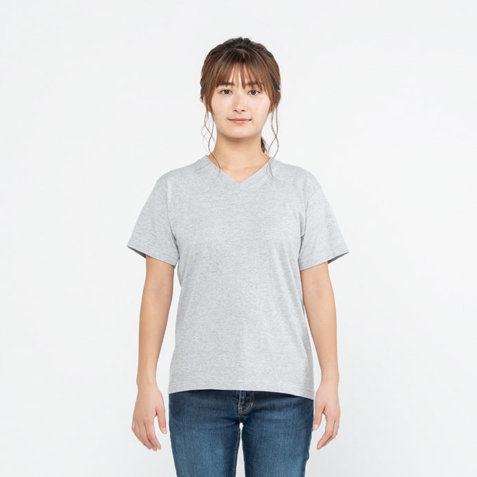 [BILLABONG]VネックTシャツ 半袖 水色 カットソー シンプル