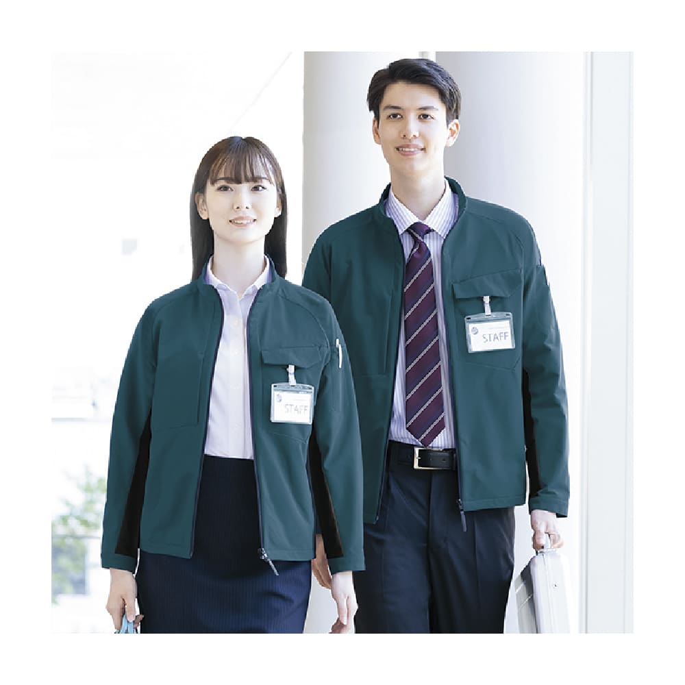 美品⁂センソユニコ⁂ジウ⁂長袖プルオーバー　変形ヘム　ジャガード　アシメ　L 長袖ブルゾン（男女兼用）の通販-オリジナル/オーダーウェアのカメオカ