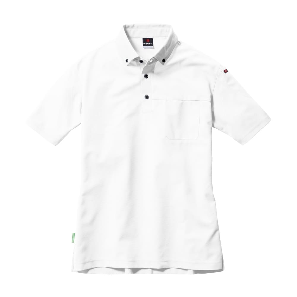 ROCK DUDU 半袖ポロシャツ グレー/ホワイト ROCK DUDU 半袖ポロシャツ グレー/ホワイト ROCK DUDU 半袖