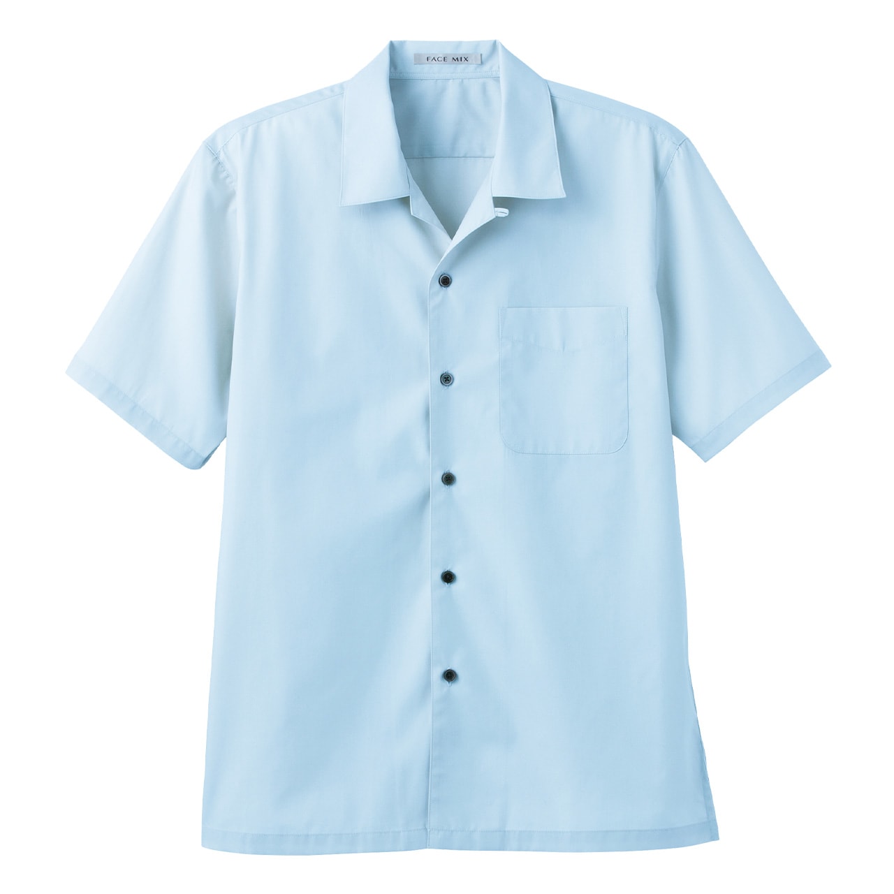 ブロードオープンカラー半袖シャツの通販-オリジナル/オーダーウェアの
