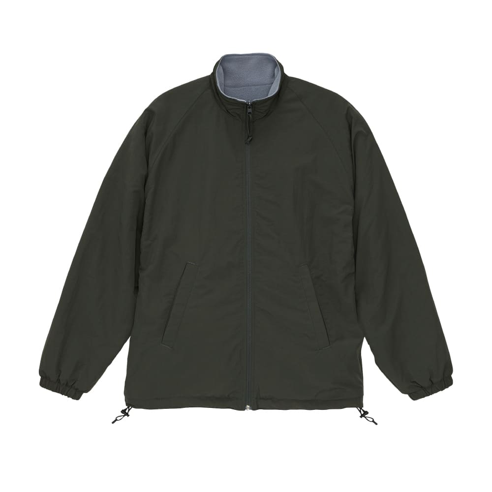 シェル フリース リバーシブル スタンド ジャケットの通販-オリジナル