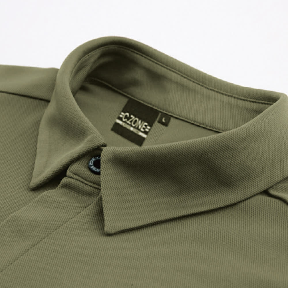 コムakio 長袖ポロシャツ　sosite 作業服 ポロシャツ 長袖 コーコス信岡 CO-COS 長袖ポロシャツ